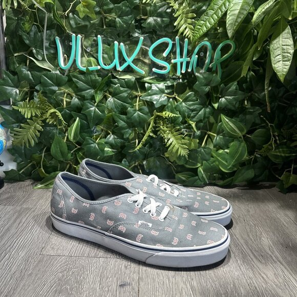 VANS Authentic Boston Red Sox All Over Print sneakers shoes